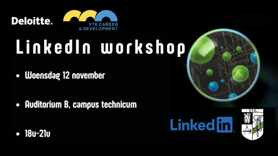 Deloitte x VTK: LinkedIn workshop